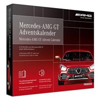 Franzis adventkalender Mercedes AMG GT rood 24 delig