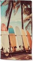 Good morning BEDLINENS Velours-Strandtuch Vintage Surf 100x180cm mehrfarbig Gr. 100 x 180