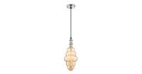 Home Sweet Home hanglamp Vintage Cloud - Mat staal - amber