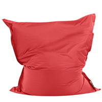 Beliani - Sitzsack Rot 140 x 180 cm Indoor Outdoor Stark wasserabweisender Langfristige Volumenstabilität Leicht Gewicht - Rot