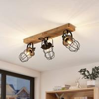 Lindby Serima wandlamp met drie kooikappen