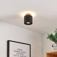 Walisa LED-Deckenlampe, rund, schwarz - Arcchio