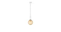 Home Sweet Home hanglamp Leonardo wit Globe g125 - amber