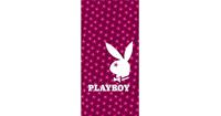 Playboy Strandlaken Katoen  Star 75x150cm - fuchsia