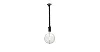Home Sweet Home hanglamp Leonardo zwart Globe g180 - helder