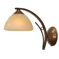 Masterlight Bolzano wandlamp 1 lichts antiek roest - Klassiek - 2 jaar garantie