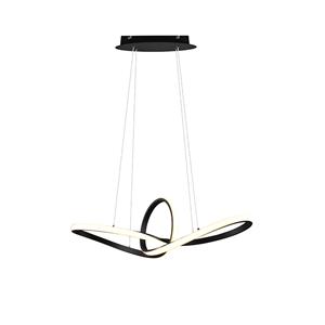Trio international Design hanglamp Sansa zwart R32751132
