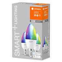 LEDVANCE SMART+ LED Leuchtmittel E14 B38 5W 470lm RGBW 3er Set