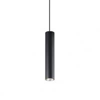 Groenovatie Design Tube Moderne Hanglamp 5W, Warm Wit, Ø6x30cm, Mat Zwart