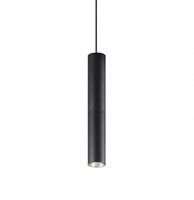 Groenovatie Design Tube Moderne Hanglamp 3W, Warm Wit, Ø4x50cm, Mat Zwart