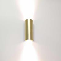 Artdelight Roulo1 - wandverlichting - 6,5 x 15,4 cm - mat goud
