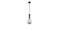 Home Sweet Home hanglamp Saga zwart Globe g125 - smoke