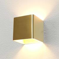 Artdelight Wandlamp Fulda 10x10 cm mat goud