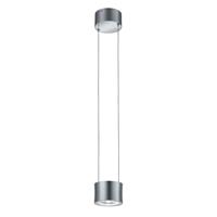 BANKAMP Impulse LED hanglamp 1-lamp nikkel