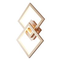 Brilliant Leuchten LED Deckenleuchte "Gwyn", 1 flammig-flammig, 44,5 cm Höhe, Metall/Kunststoff, aluminium/gold