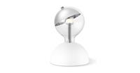 Home Sweet Home Move Me tafellamp Bumb - wit / Sphere 5,5W - zilver