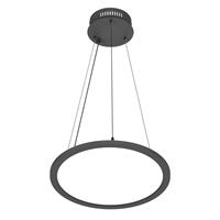 PRIOS Palino LED hanglamp, 30 cm, in zwart