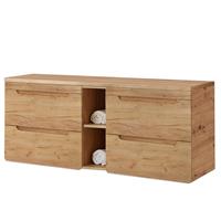 Waschtischunterschrank mit Regal 140cm LUTON-56-CRAFT Wotaneiche Nb. B/H/T ca. 141/74,5/46 cm