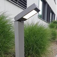 Albert Leuchten LED tuinlamp 2296 dwarsarm gezwenkt antraciet