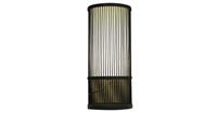 Fine Asianliving Bamboo Table Lamp Black Mark D18xH42cm