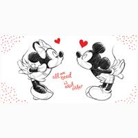 Jerry Fabrics Handtücher »Minnie & Mickey in Love Duschtuch Strandtuch Badetuch 70 x 140 cm«