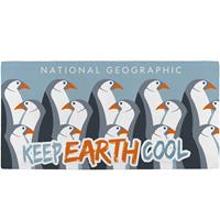 National Geographic Strandlaken Pinguïns - 70 X 140 Cm - Multi