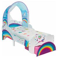 Worlds Apart Kinderbett de Luxe Unicorn, mit Regenbogen inkl. Beleuchtung, 70 x 140 cm