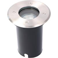 Led Grondspot - Sanola Aton - Inbouw - Rond - Gu10 Fitting - Waterdicht Ip67 - Rvs Geborsteld