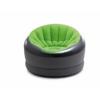 Intex Opblaasbare Loungestoel 112 Cm Vinyl Grijs/groen