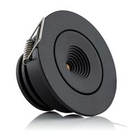 THE LIGHT GROUP SLC MiniOne Tilt LED-Einbauleuchte schwarz 2.700 K