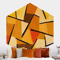 Klebefieber Hexagon Fototapete selbstklebend Paul Klee - Harmonisierter Kampf