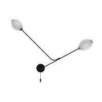 GUBI Satellite Wall Lamp Cream White Semi Matt