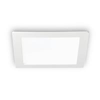 Ideallux LED-Deckeneinbauleuchte Groove square 16,8x16,8 cm
