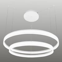 GROK Circ LED-Hängeleuchten mit 2 Ringen, 100 cm Ø
