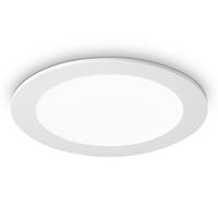 Ideallux LED-Deckeneinbauleuchte Groove round 3.000K 22,7cm