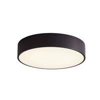 Arcchio Noabelle LED plafondlamp, zwart, 80 cm