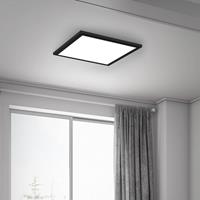 Briloner LED paneel Simple, zwart, ultravlak, 30x30cm