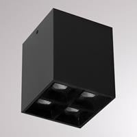 Molto Luce Liro LED-Deckenstrahler schwarz 34° 2.700 K