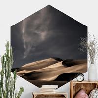 Klebefieber Hexagon Fototapete selbstklebend Colorado Dünen