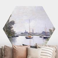 Klebefieber Hexagon Fototapete selbstklebend Claude Monet - Argenteuil