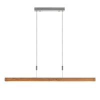 Lindby Alimara LED-Holz-Hängeleuchte, 138 cm