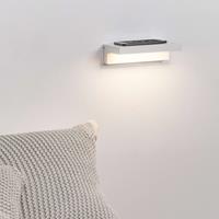 FARO BARCELONA LED wandlamp Well, USB+Wireless Charger, wit