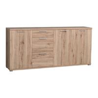 Sideboard MONTREAL-01 Sanremo Eiche, B x H x T: ca. 192 x 88 x 40 cm