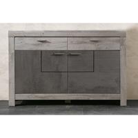 Modernes Sideboard in Betonoxid und Haveleiche Nb. GRONAU-55 BxHxT: 156x100x42cm