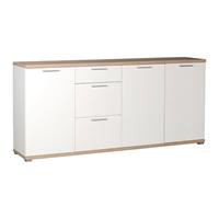 Sideboard MONTREAL-01 weiß, Sonoma Eiche, B x H x T: ca. 192 x 88 x 40 cm