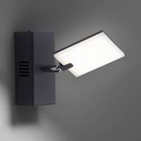 PURE Mira LED wandlamp met remote, CCT, zwart