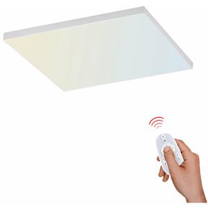 LICHT-TREND Q-Flat 2.0 rahmenlose LED Deckenleuchte 45 x 45cm CCT + FB Weiß