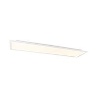 QAZQA Modern LED-paneel wit 120 cm incl. LED en dimmer - Liv