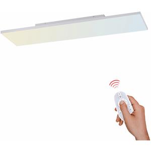 LICHT-TREND Q-Flat 2.0 rahmenloses LED Deckenleuchte 100 x 25cm CCT + FB Weiß