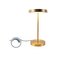 QAZQA LED Tafellamp disco - Brons - Modern - L 400mm